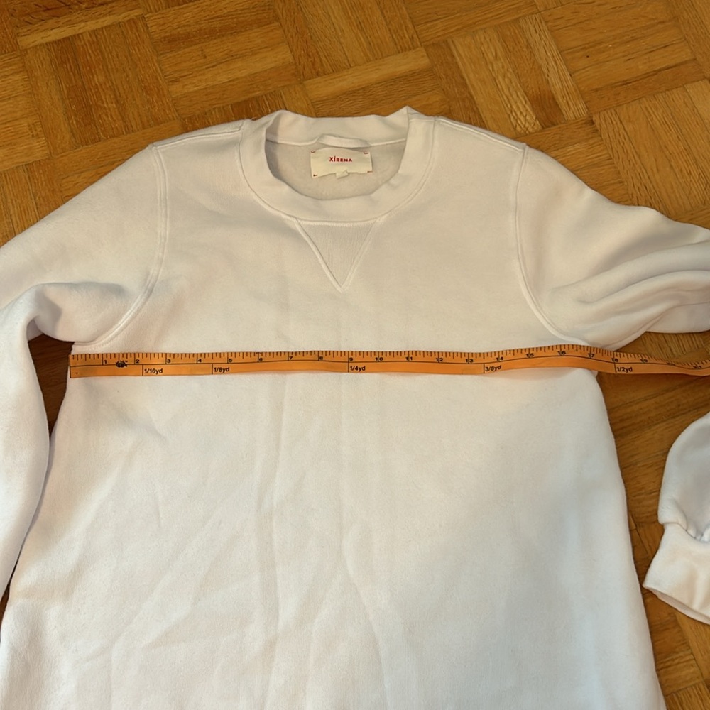 Xirena White Long Sleeve Dress - Picture 2 of 13